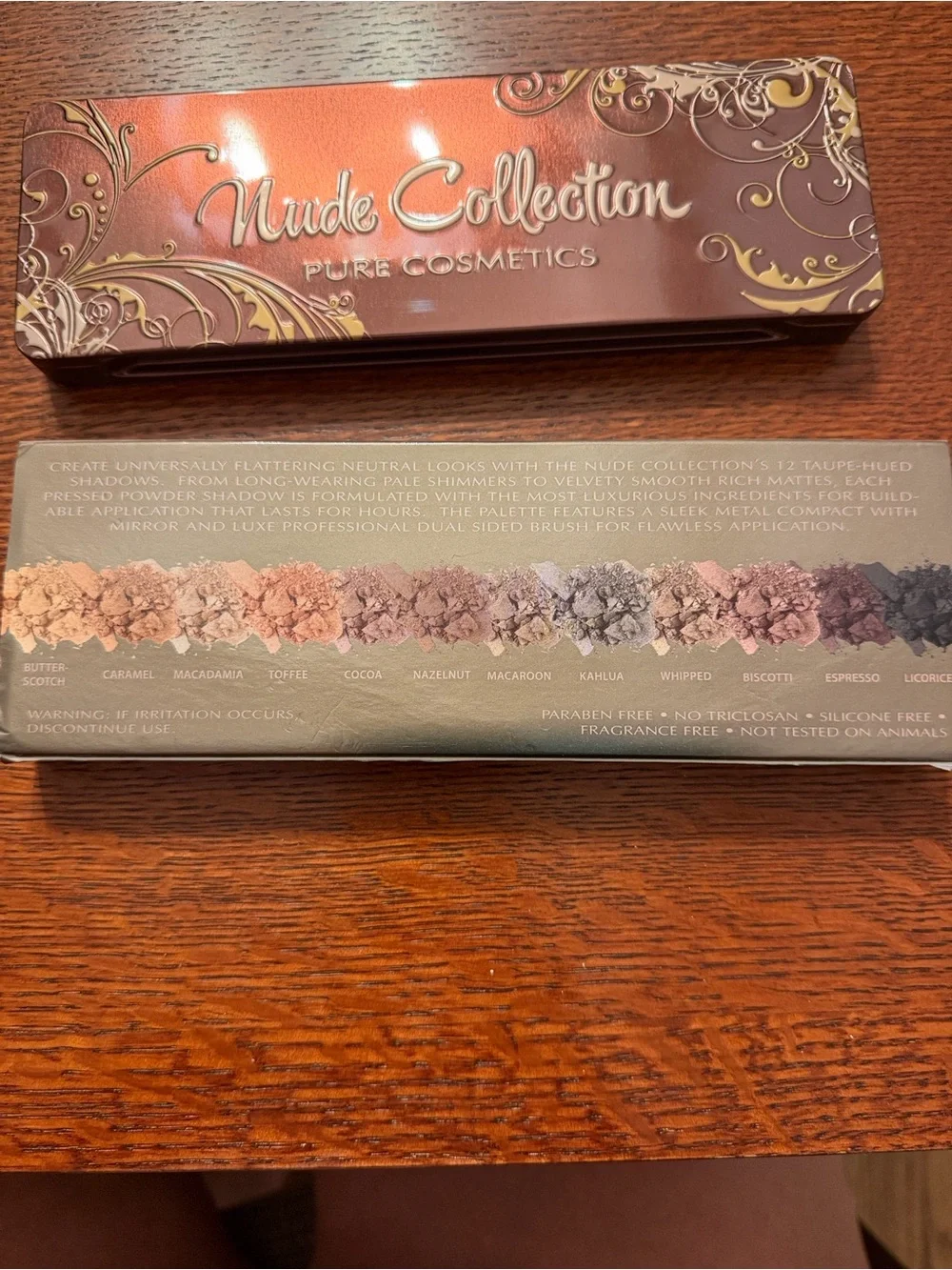 PLUME COSMETICS Nude Collection Eyeshadow Palette